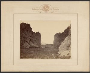 Das schöne Tor -- Garten der Götter, Colorado von William Henry Jackson