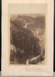 Obere Wasserfälle des Yellowstone
