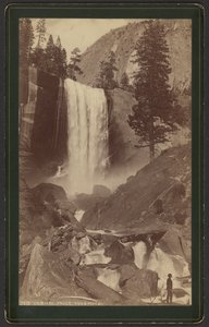 Vernal Falls, Yosemite von William Henry Jackson
