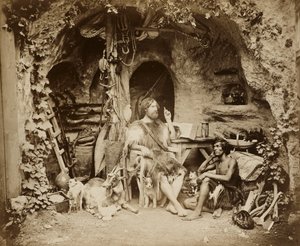 Robinson Crusoe, ca. 1856