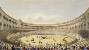 Die Stierkampfarena von Madrid, 1865 von William Henry Lake Price