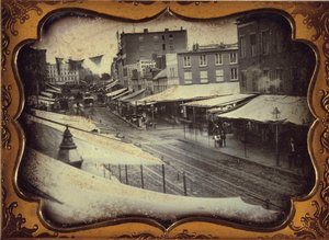 Chatham Square, New York, ca. 1853