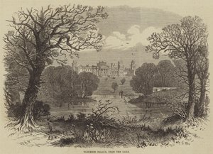 Blenheim Palace, vom See aus
