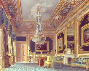 Das Blaue Samtzimmer, Carlton House aus Pynes 