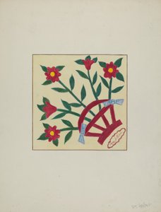 Patchwork-Quilt 1 Quadrat