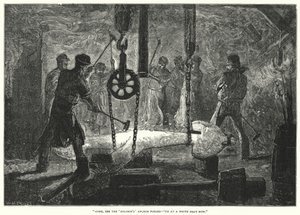 Das Schmieden des Ankers von William Heysham (after) Overend