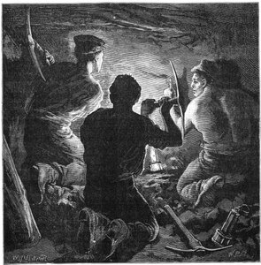 Grubenunglück, Tynewydd Colliery, Südwales, April 1877, ca. 1885