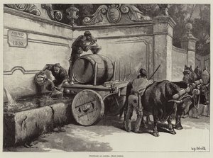 Brunnen in Cintra, nahe Lissabon