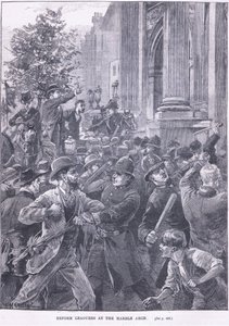 Reformleute am Marble Arch 1866 n. Chr.