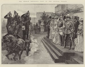 Der Besuch des deutschen Kaisers im Crystal Palace von William Heysham Overend