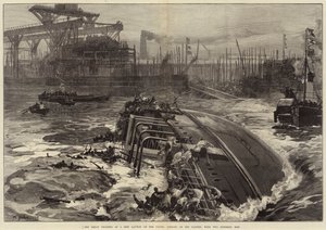 Die große Katastrophe bei einem Schiffsstapellauf am Clyde, Untergang der Daphne mit zweihundert Männern