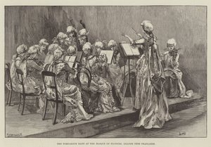 Die Pompadour-Band beim Blumenmaskenball, Grande Fete Francaise