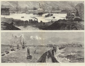 Der Besuch des Prinzen von Wales in Newcastle-on-Tyne von William Heysham Overend