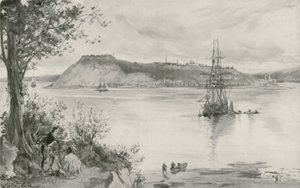 Ansicht der Stadt und Festung von Quebec, 1759