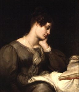 Porträt von Justinia Hilton (geb. Kent)