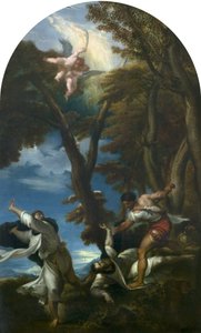 Der Tod des heiligen Petrus der Märtyrer, nach Tizian, ca. 1826