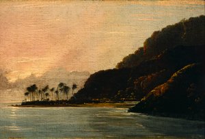 Ein Blick auf Point Venus und Matavai Bay