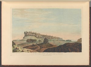 Ansicht der Südseite des Forts von Gwalior von William Hodges