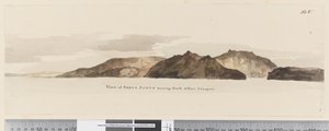 Seite 5 Ansicht von Porto Santo nach Norden, 2 Meilen entfernt von William Hodges