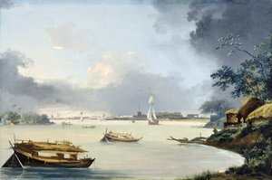 Ansicht von Kalkutta, ca. 1790