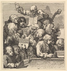 Ein Chor von Sängern oder Das Oratorium, Dezember 1732