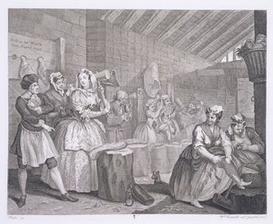 Der Lebensweg einer Dirne, Tafel IV, aus 