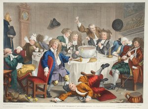 Eine moderne Mitternachtsunterhaltung, Illustration aus 