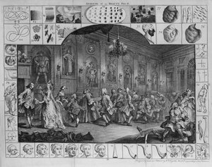 Analyse der Schönheit, Platte II, 1753