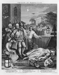 Grausamkeit in Perfektion, aus Die vier Stufen der Grausamkeit, 1751