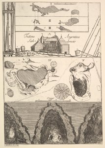 Fodina argentea Sahlensis - Eine Silbermine in Sala - I aus Aubry de La Mottrayes Reise