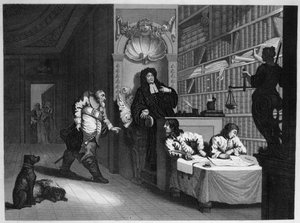 Hudibras und der Anwalt von William Hogarth