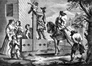 Hudibras von William Hogarth