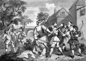 Hudibras von William Hogarth