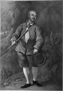 John Broughton, graviert von F. Ross, 1842