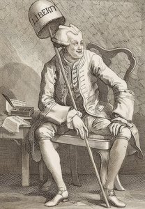 John Wilkes Esq. von William Hogarth