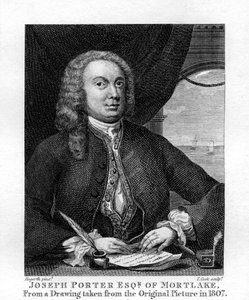 Joseph Porter von William Hogarth von William Hogarth