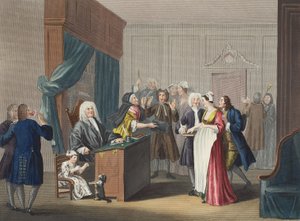 Die Gerechtigkeit triumphiert, Illustration aus 