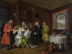 Heirat à la Mode: VI, Der Tod der Dame