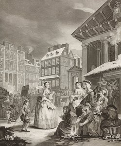Morgen. Aus: Die vier Tageszeiten von William Hogarth