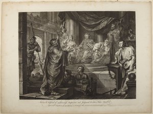 Paulus vor Felix von William Hogarth