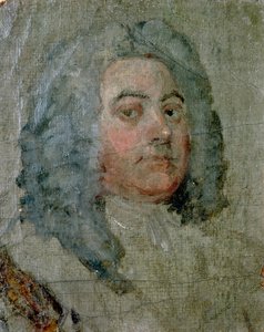 Porträt von George Frederick Handel (1685-1759) von William Hogarth