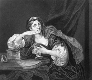 Sigismonda mit dem Herzen ihres Mannes