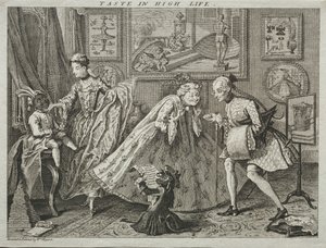 Geschmack im hohen Leben von William Hogarth