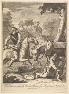 Das Abenteuer des Mambrinos-Helms von William Hogarth