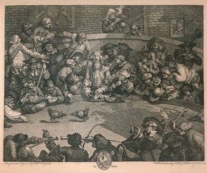 Das Hahnenkampf, 1759