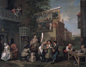 Die Wahl II: Stimmenfang, 1754-55