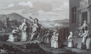 Die Findelkinder von William Hogarth