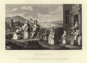 Die Findelkinder von William Hogarth