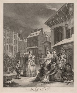 Die vier Tageszeiten, 1738