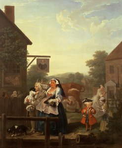 Die vier Tageszeiten: Abend, 1736